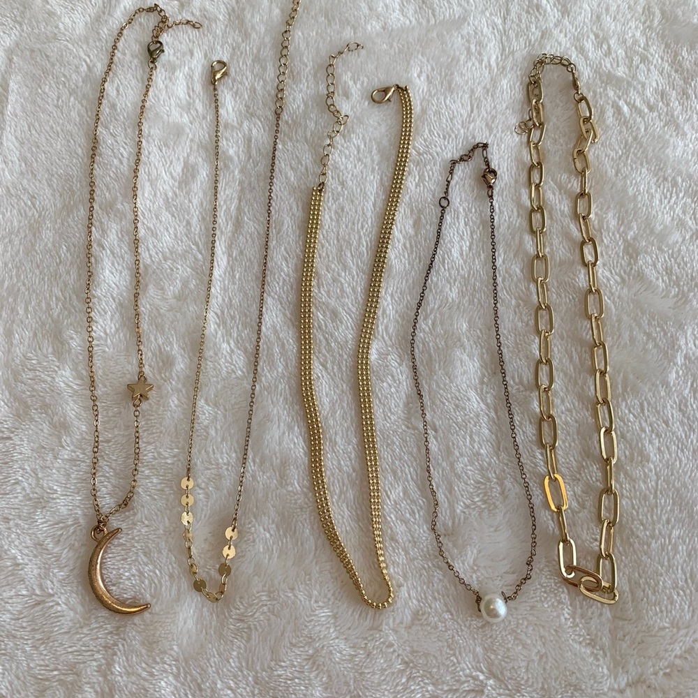 Gold Necklace Bundle
